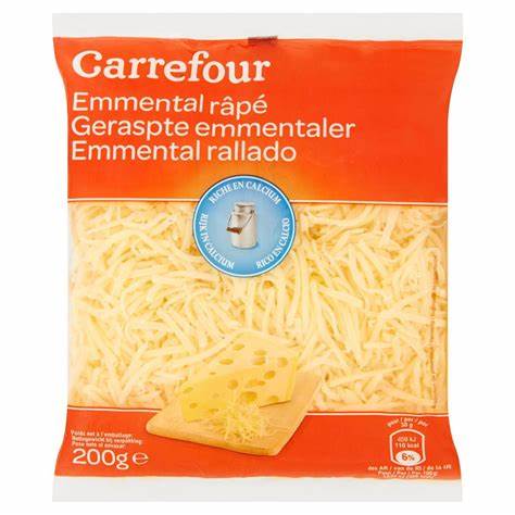 CARREFOUR Emmental Râpé 200g