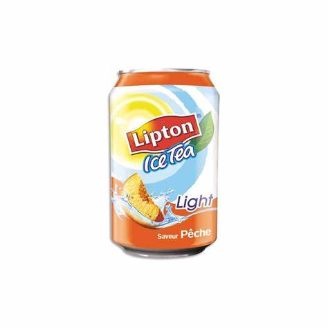 LIPTON Ice Tea Pêche Light Canette 33 cl