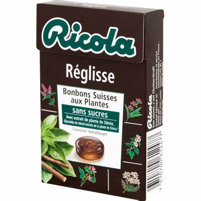 RICOLA Bonbons Réglisse 50g