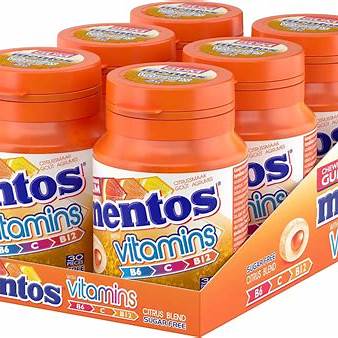 MENTOS Vitamines 30 Dragées