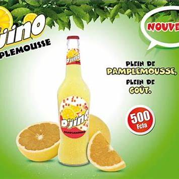 DJINO Pamplemousse Bouteille PET 1,5 L