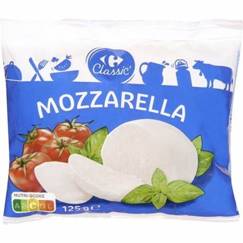 CARREFOUR Mozzarella 125g