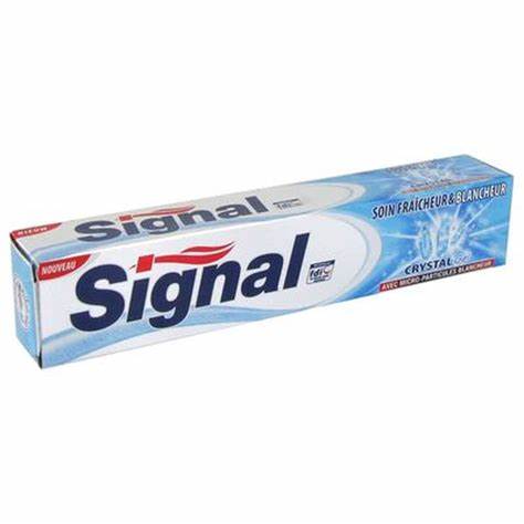 SIGNAL Dentifrice Crystal Gel Fraîcheur & Blancheur 75 ml