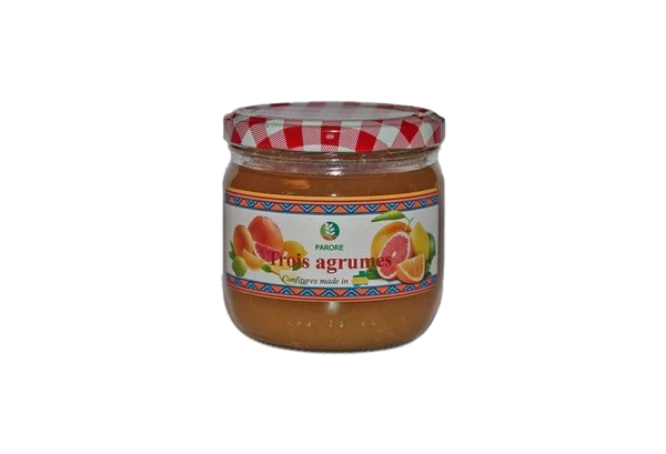 PARORE Confiture Trois Agrumes 370g