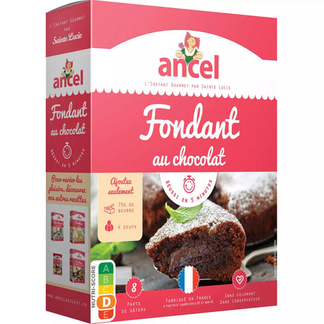 ANCEL Préparation pour fondant au Chocolat 300g