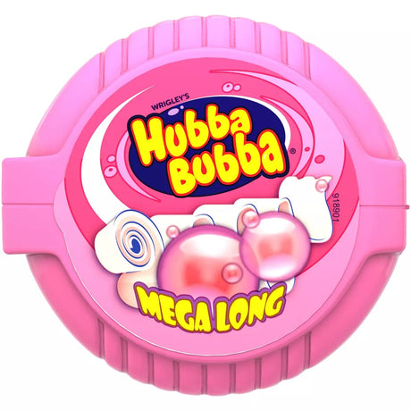 HUBBA BUBBA Chewing-gums rouleau mega long 56g