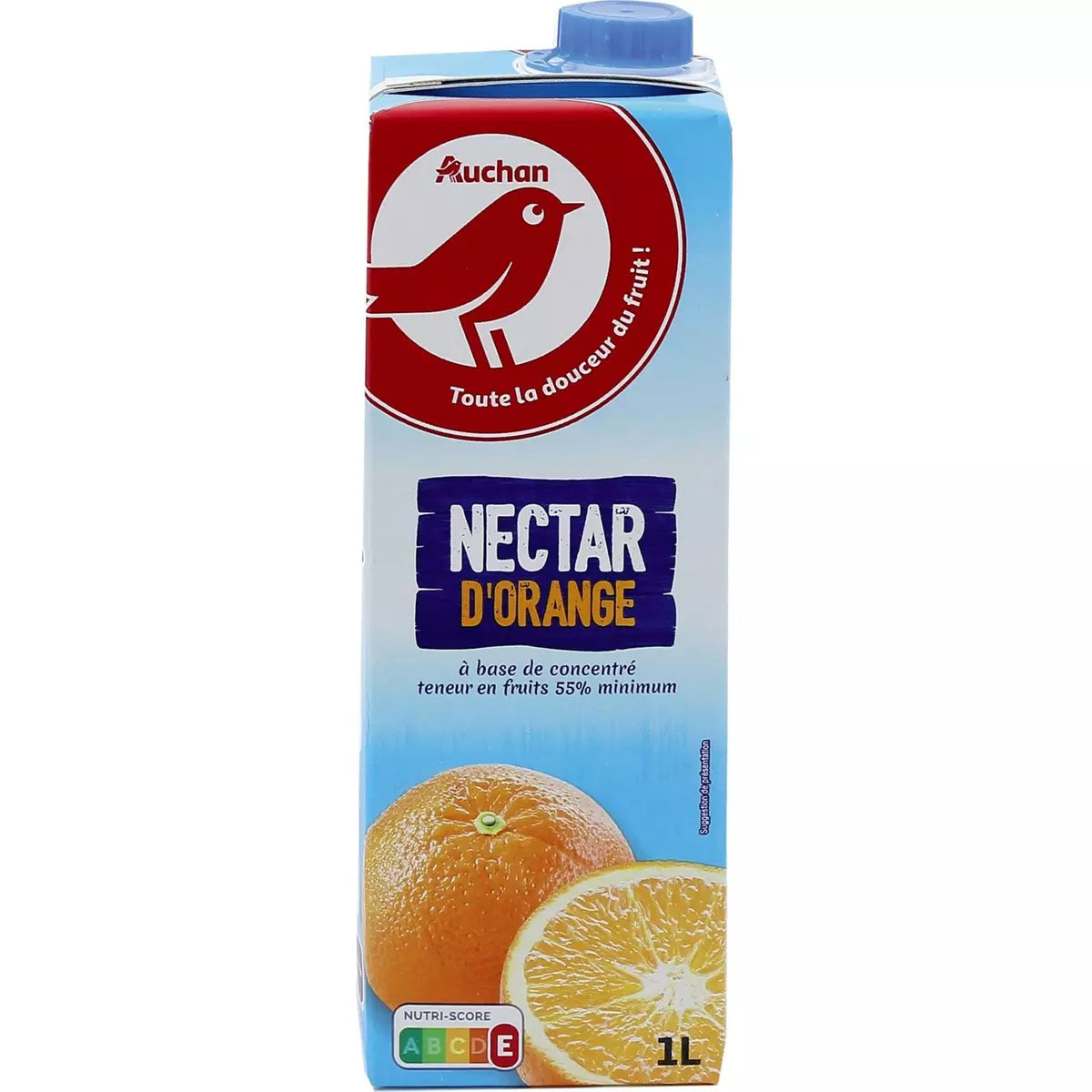 AUCHAN Auchan Nectar orange 1l