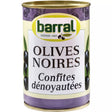 BARRAL Olives noires confites dénoyautées 400g