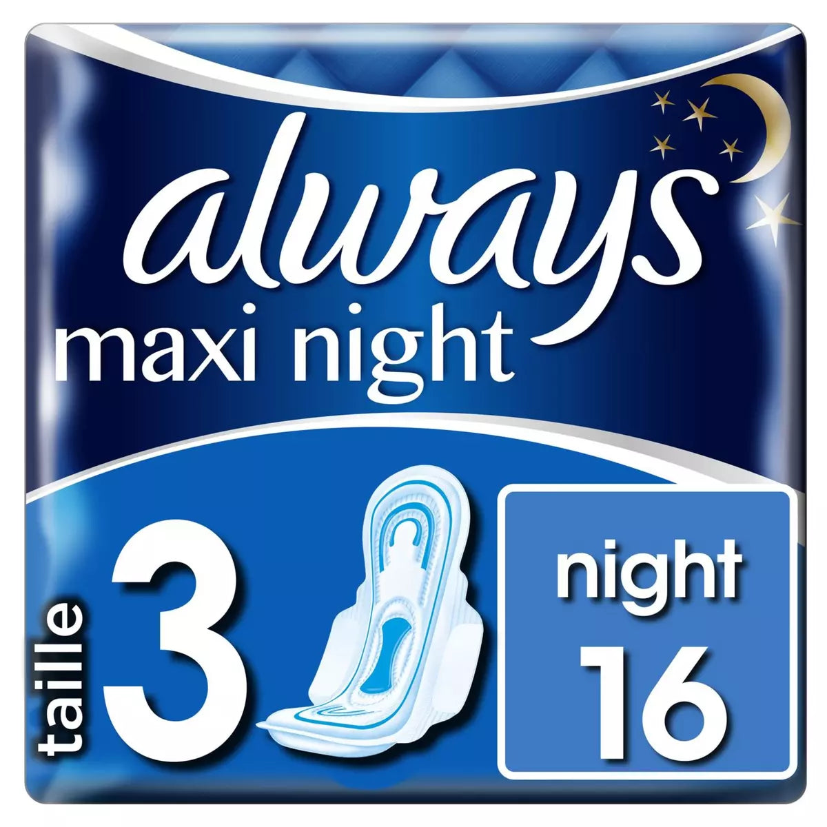 ALWAYS Always serviettes maxi night x16