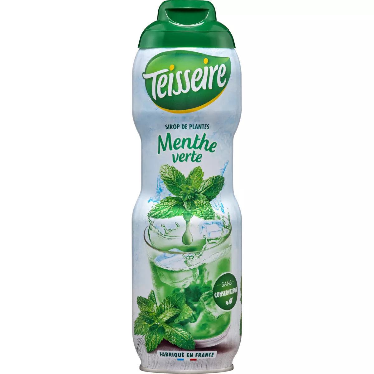 TEISSEIRE Sirop de plantes menthe verte bidon 75cl