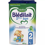 BLEDINA Blédilait 2 lait 2ème âge en poudre de 6 à 12 mois 900g