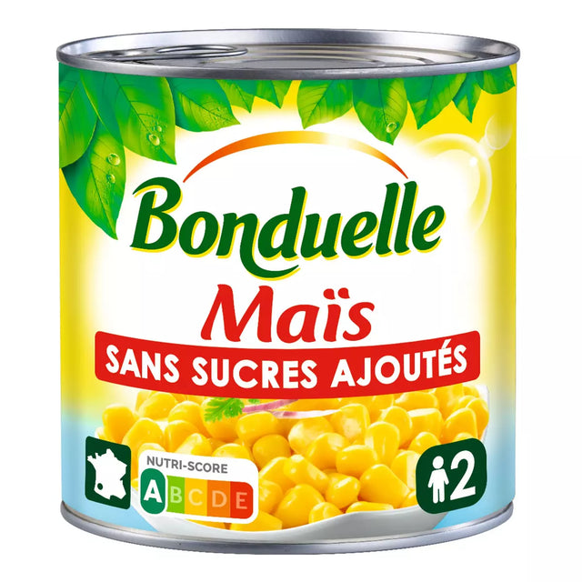 BONDUELLE Maïs sans sucres ajoutés 285g