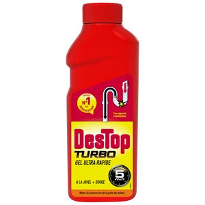 DESTOP Turbo Déboucheur Express 5min 1L