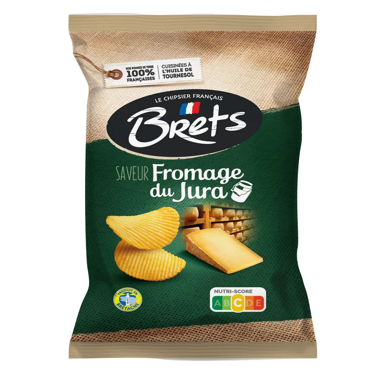 BRETS Chips Saveur Comté 125 g