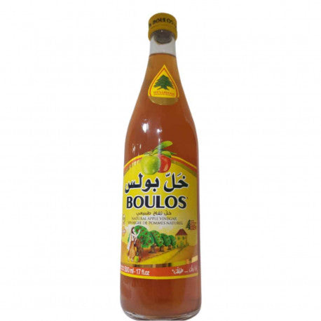 BOULOS Vinaigre de Pomme Naturel 500 ml