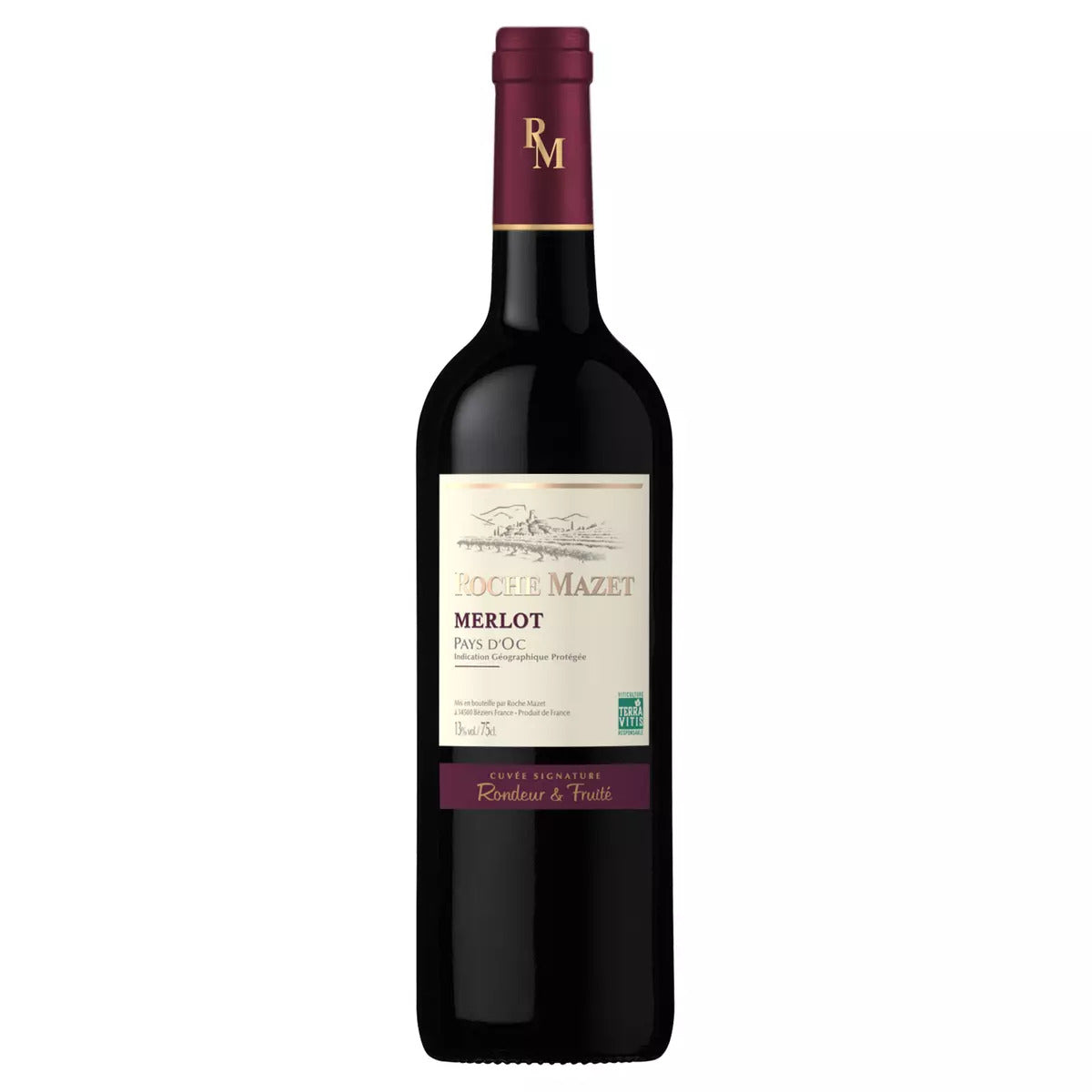 ROCHE MAZET IGP Pays d'Oc Merlot 75 cl