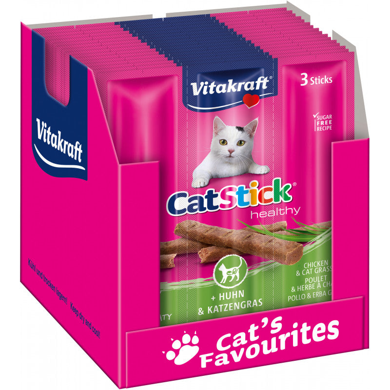 VITAKRAFT Cat Stick Mini Volaille et Foie Lot de 3