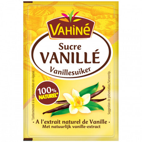 VAHINÉ Sucre Vanillé Pack de 5 Sachets 37,5 g