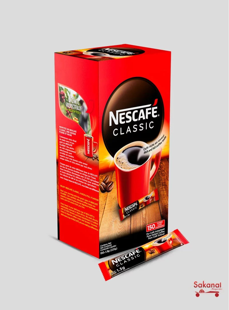 NESCAFÉ Classic Sticks Pack de 150 x 1,5 g